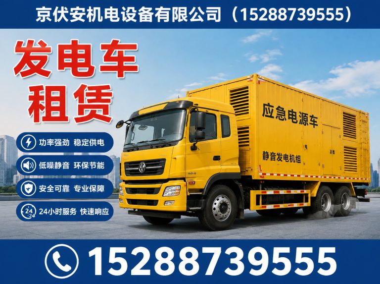 咸宁发电机出租展示图